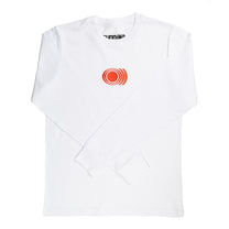 SUNN O))) &quot;Embroidered Logo - Red On White&quot; Longsleeve