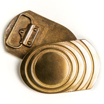 SUNN O))) &quot;O)))&quot; Belt Buckle COPPER