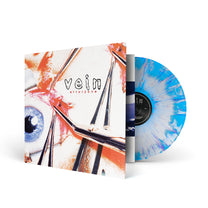VEIN.FM &quot;Errorzone&quot; LP SILVER CYAN MIX W NEON PURPLE SPLATTER