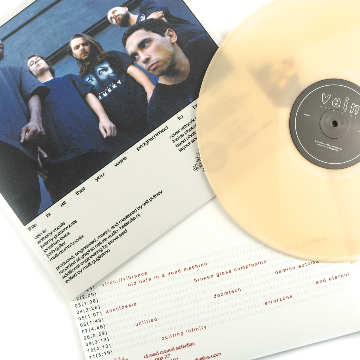 VEIN.FM &quot;Errorzone&quot; LP